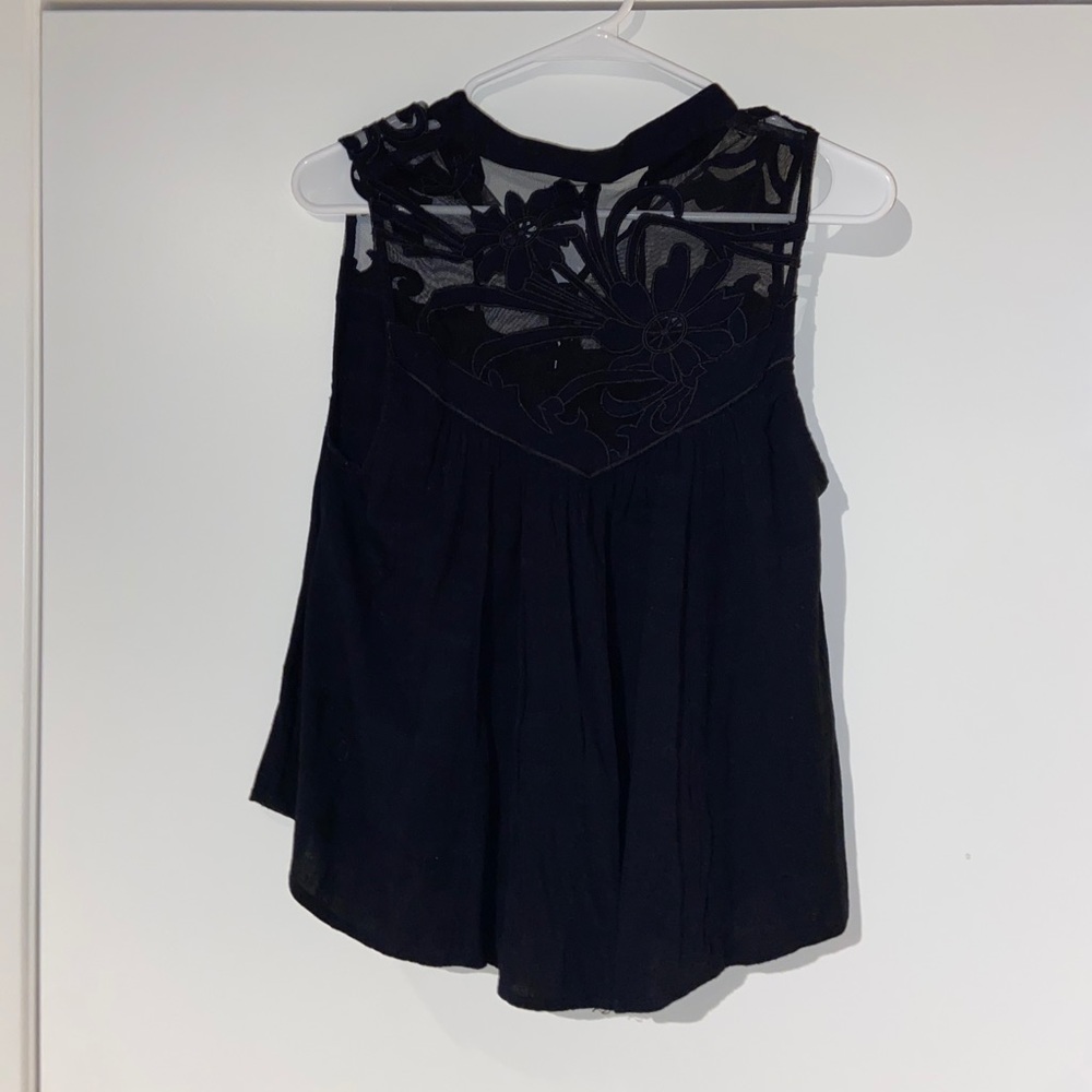 Free people mesh tank top